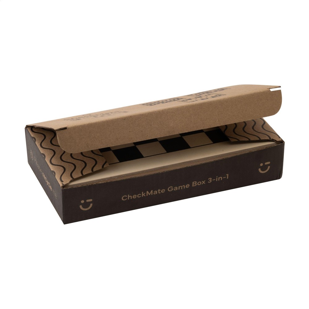 CheckMate Game Box 3-in-1 spil
