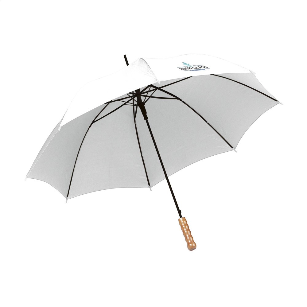 RoyalClass paraply 23 inch - hvid (± PMS White)