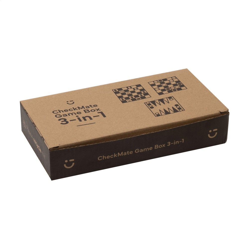 CheckMate Game Box 3-in-1 spil